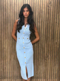Buttoned dress