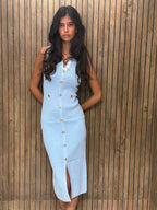 Buttoned dress