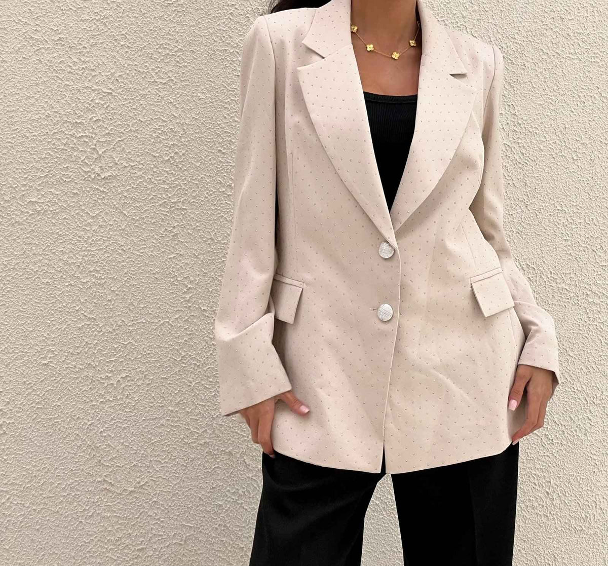 GLITTRED BLAZER