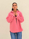 Denim long jacket