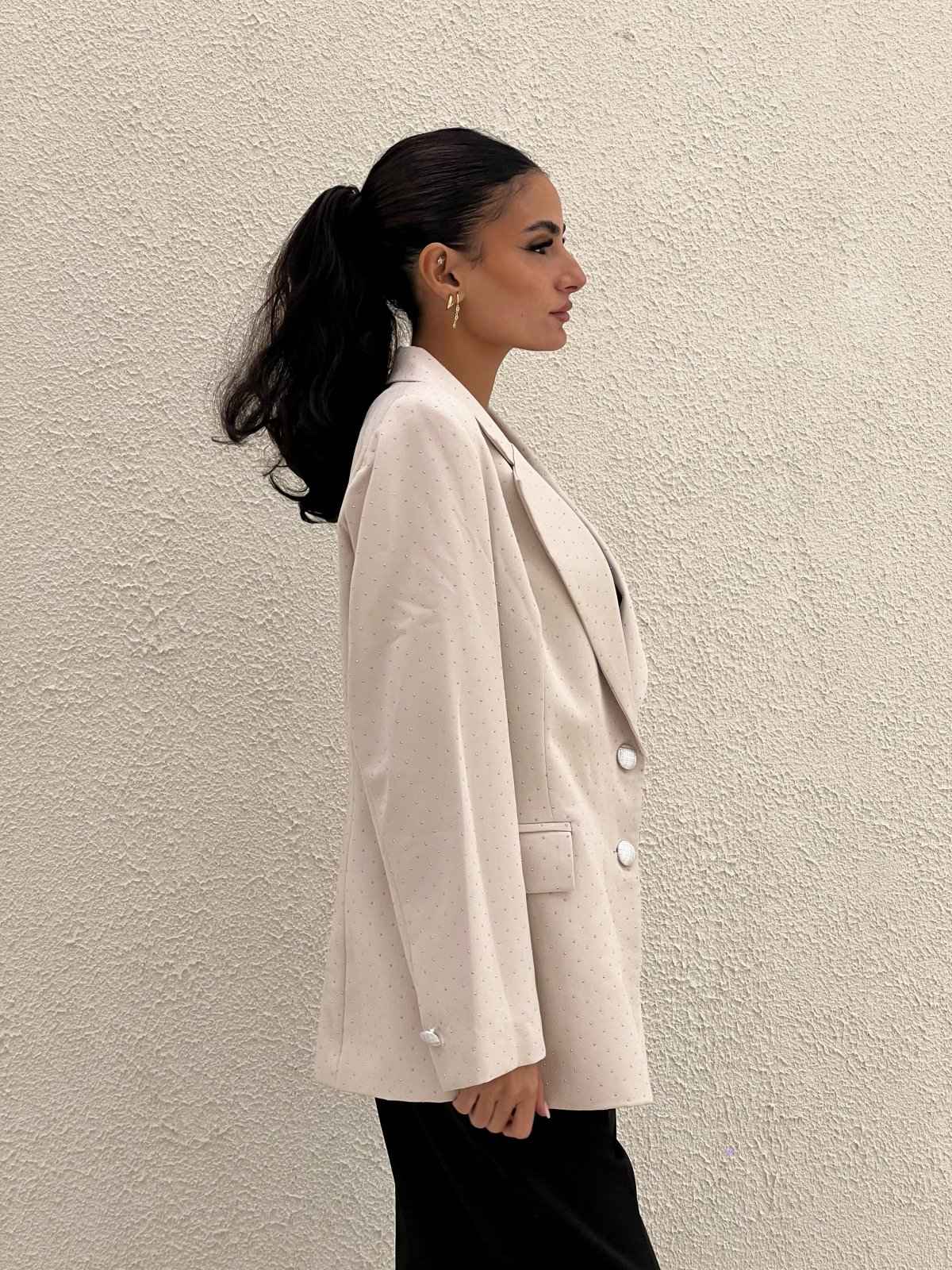 GLITTRED BLAZER