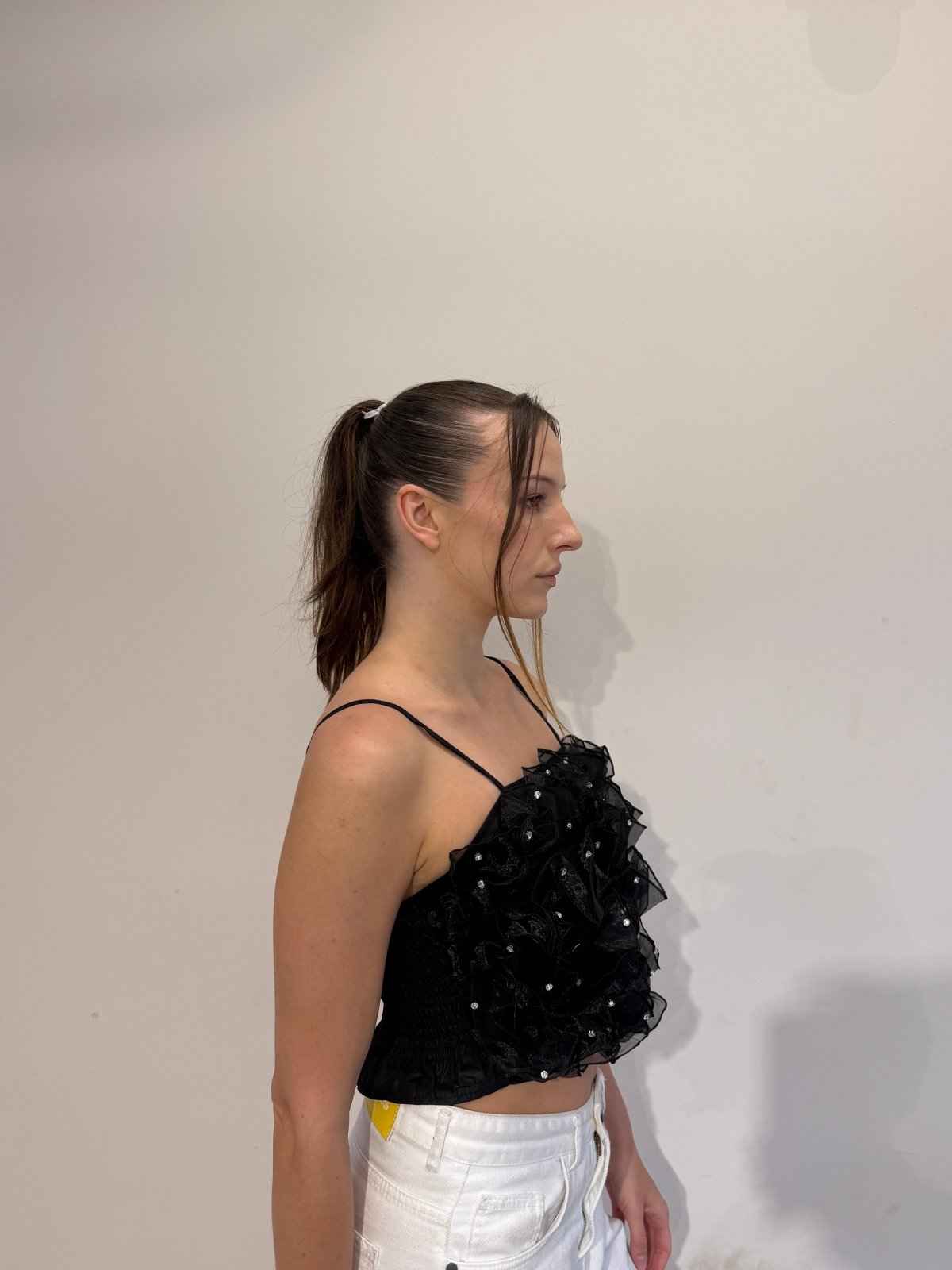 Stud crop top