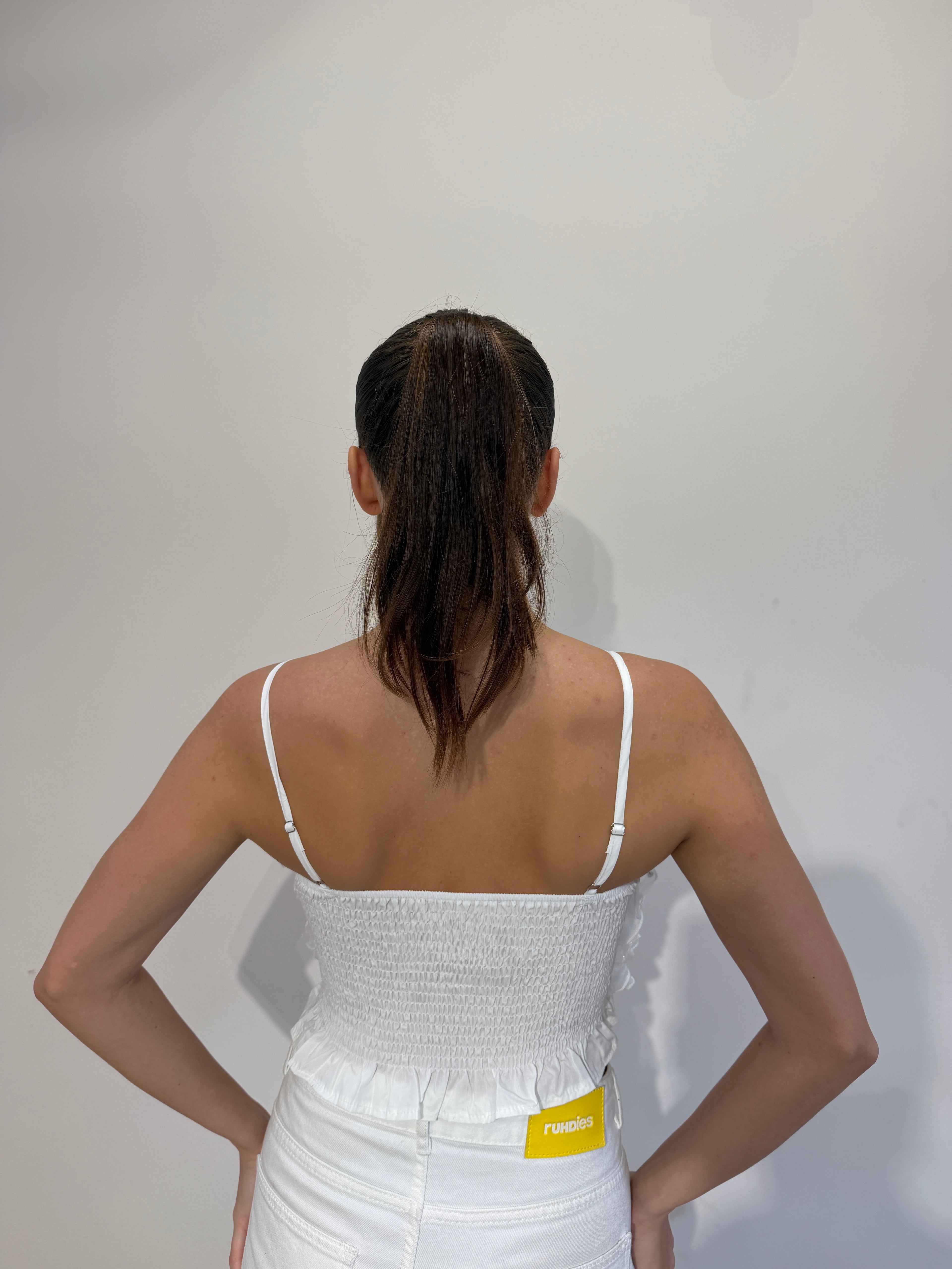 Stud Cropped Top