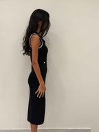 Buttoned dress
