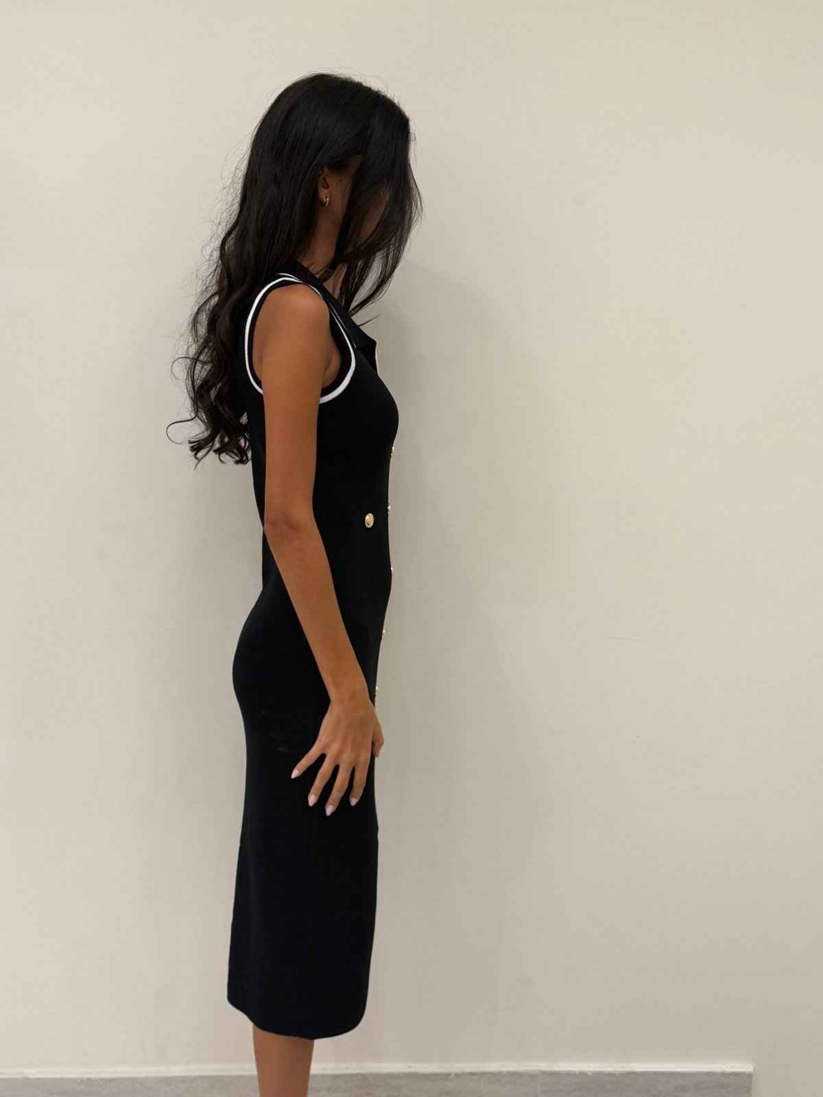 Buttoned dress