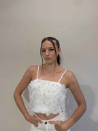 Stud crop top