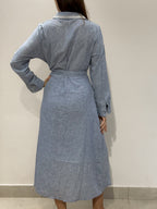 stitched mini dress