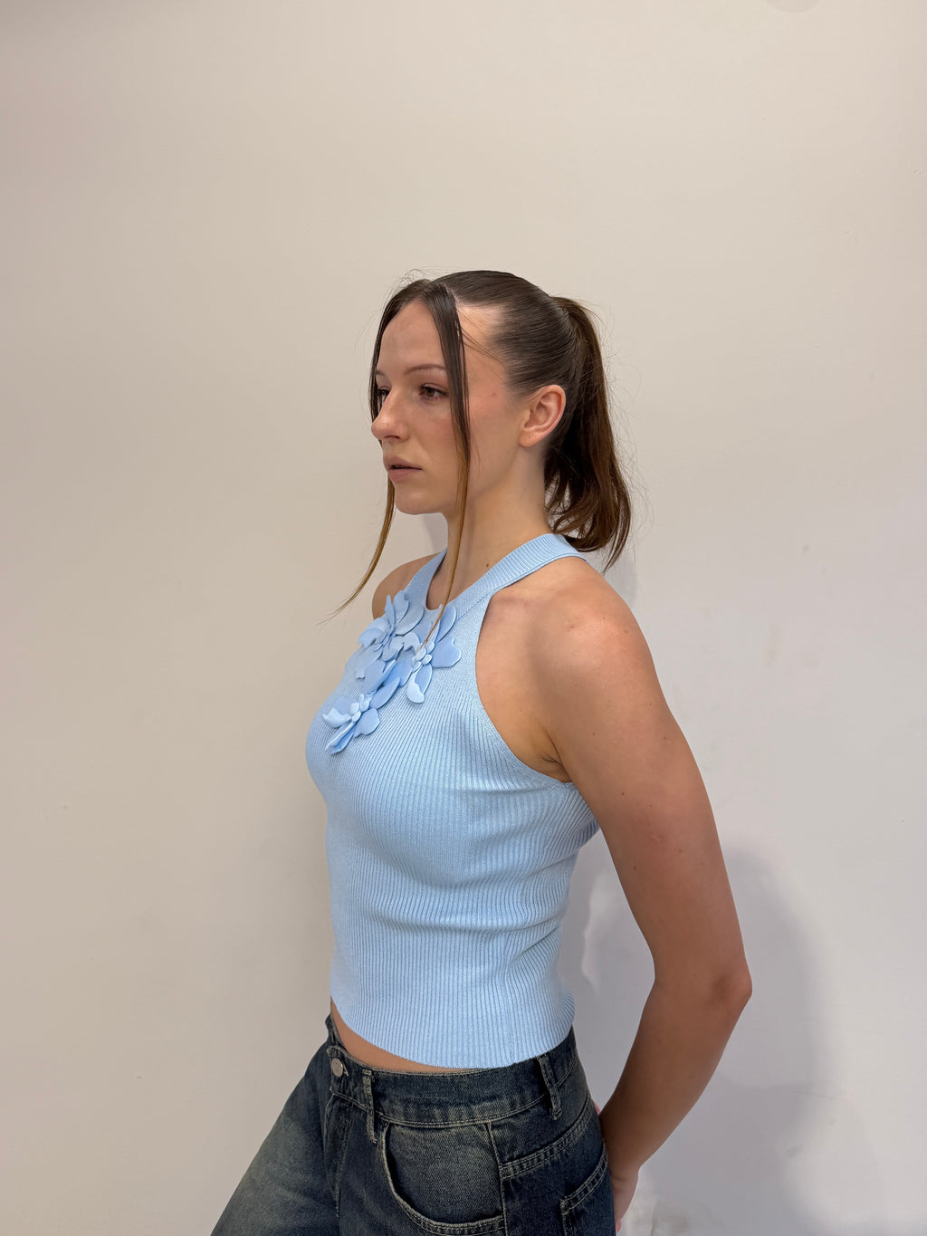 Floral Halter Top