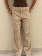 Glittered Jaberdine pants