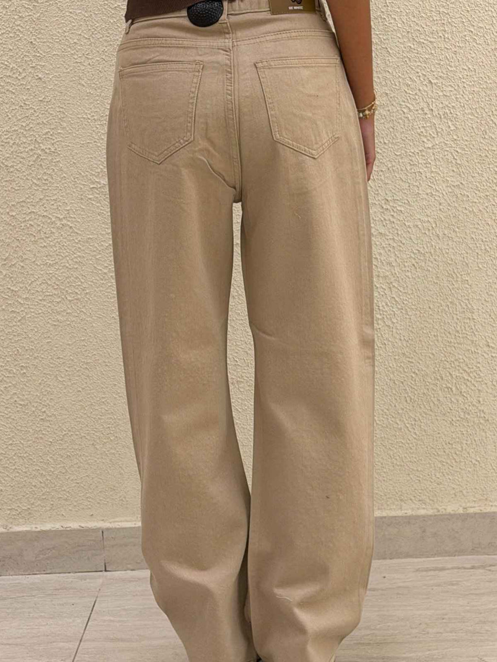 Glittered Jaberdine pants