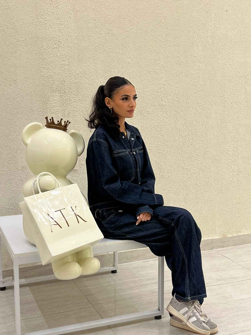 DENIM JUMPSUIT