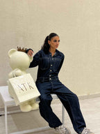 DENIM JUMPSUIT
