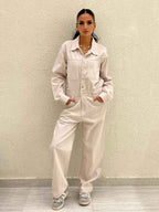 LINEN JUMPSUIT