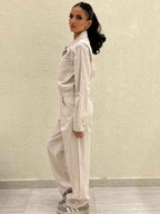 LINEN JUMPSUIT