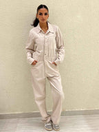 LINEN JUMPSUIT