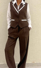 VEST AND PANTS SET