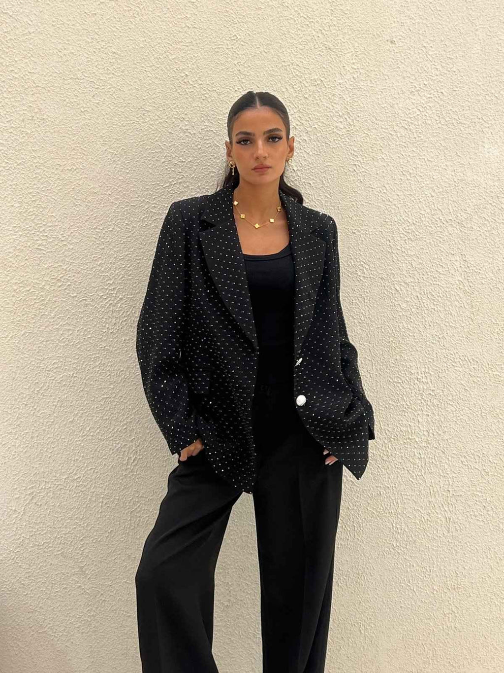 GLITTRED BLAZER
