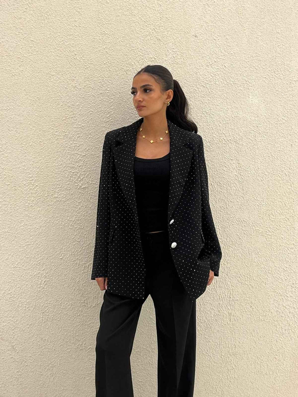 GLITTRED BLAZER