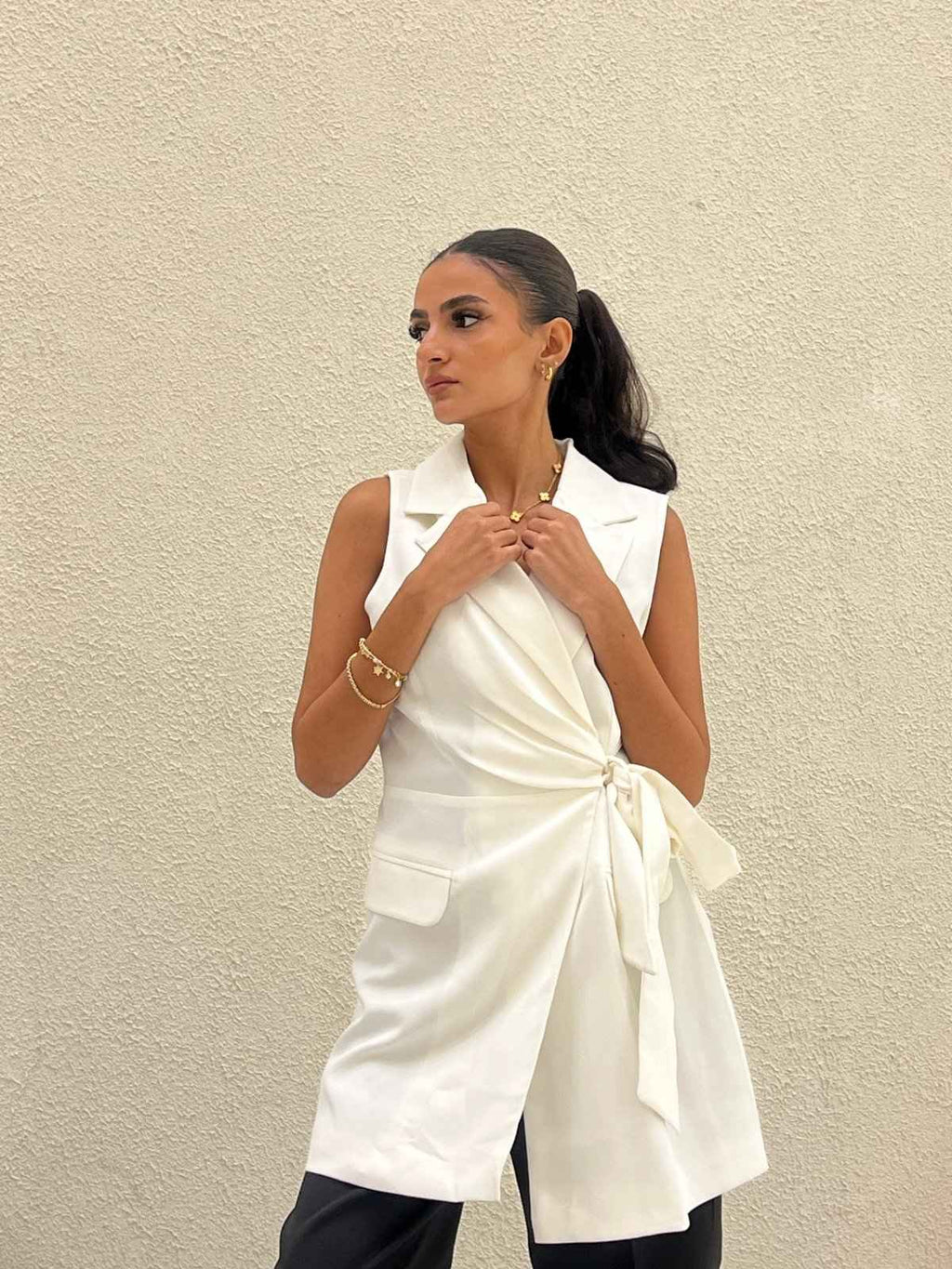 SIDE-TIE VEST