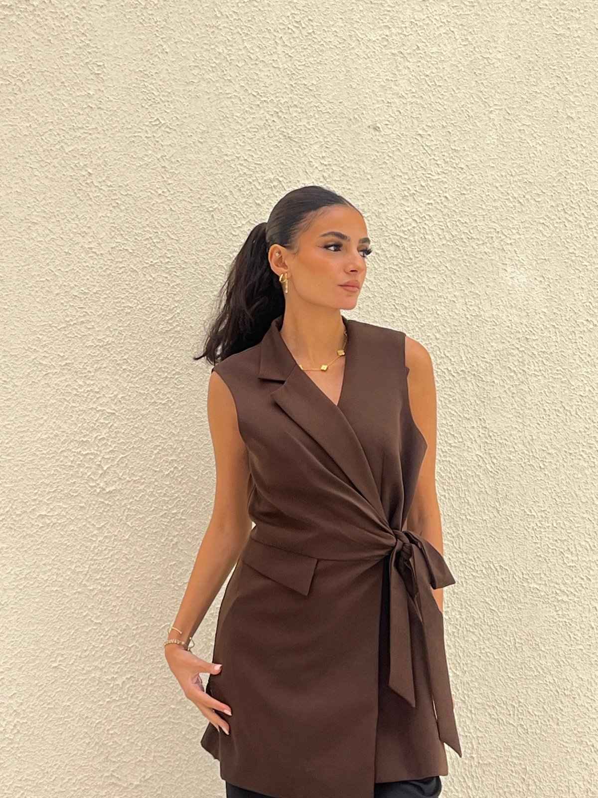 SIDE-TIE VEST