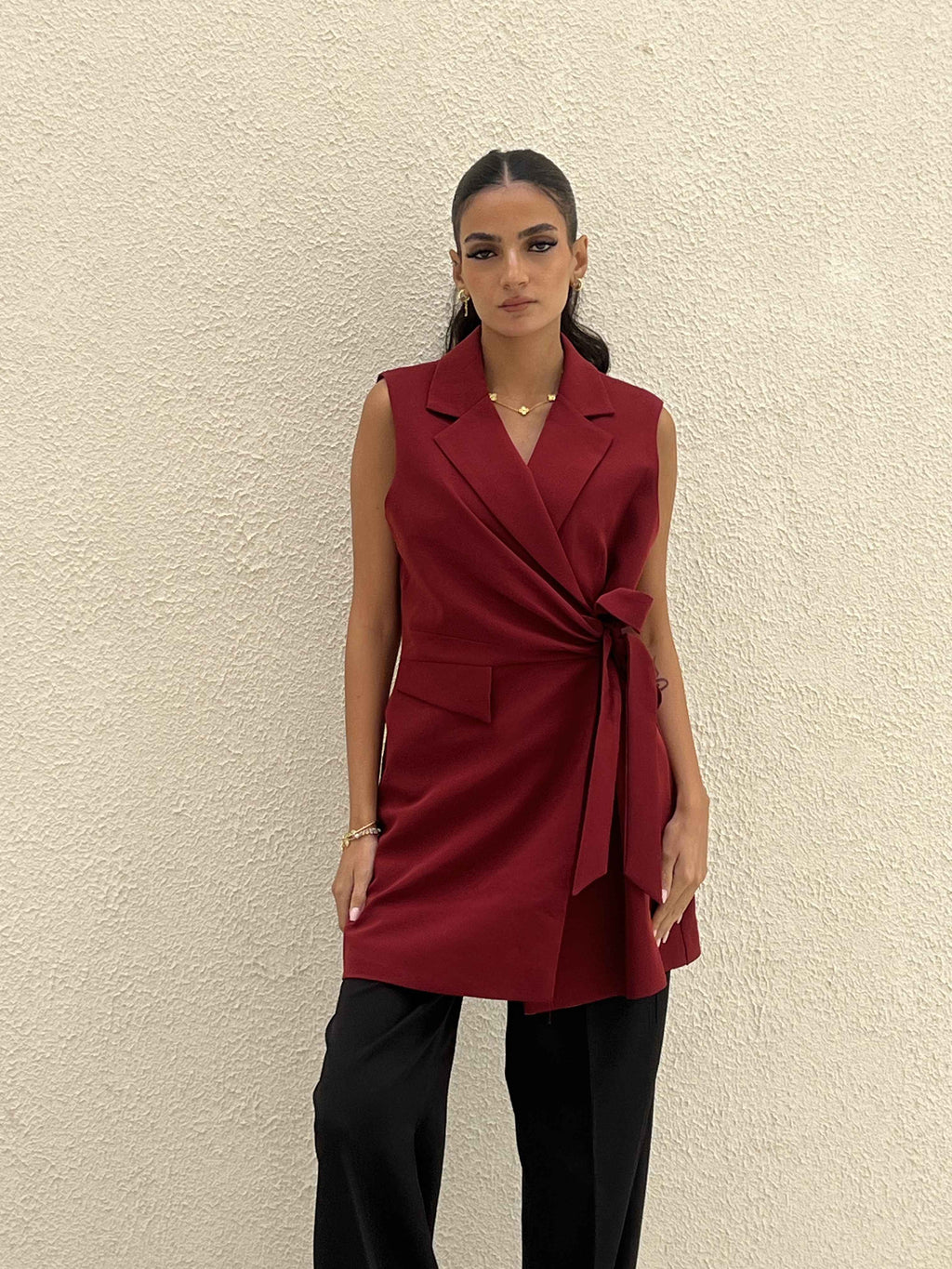 SIDE-TIE VEST