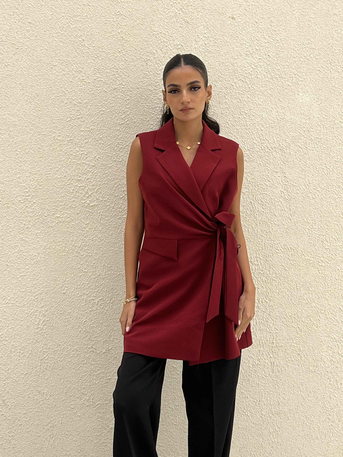 SIDE-TIE VEST