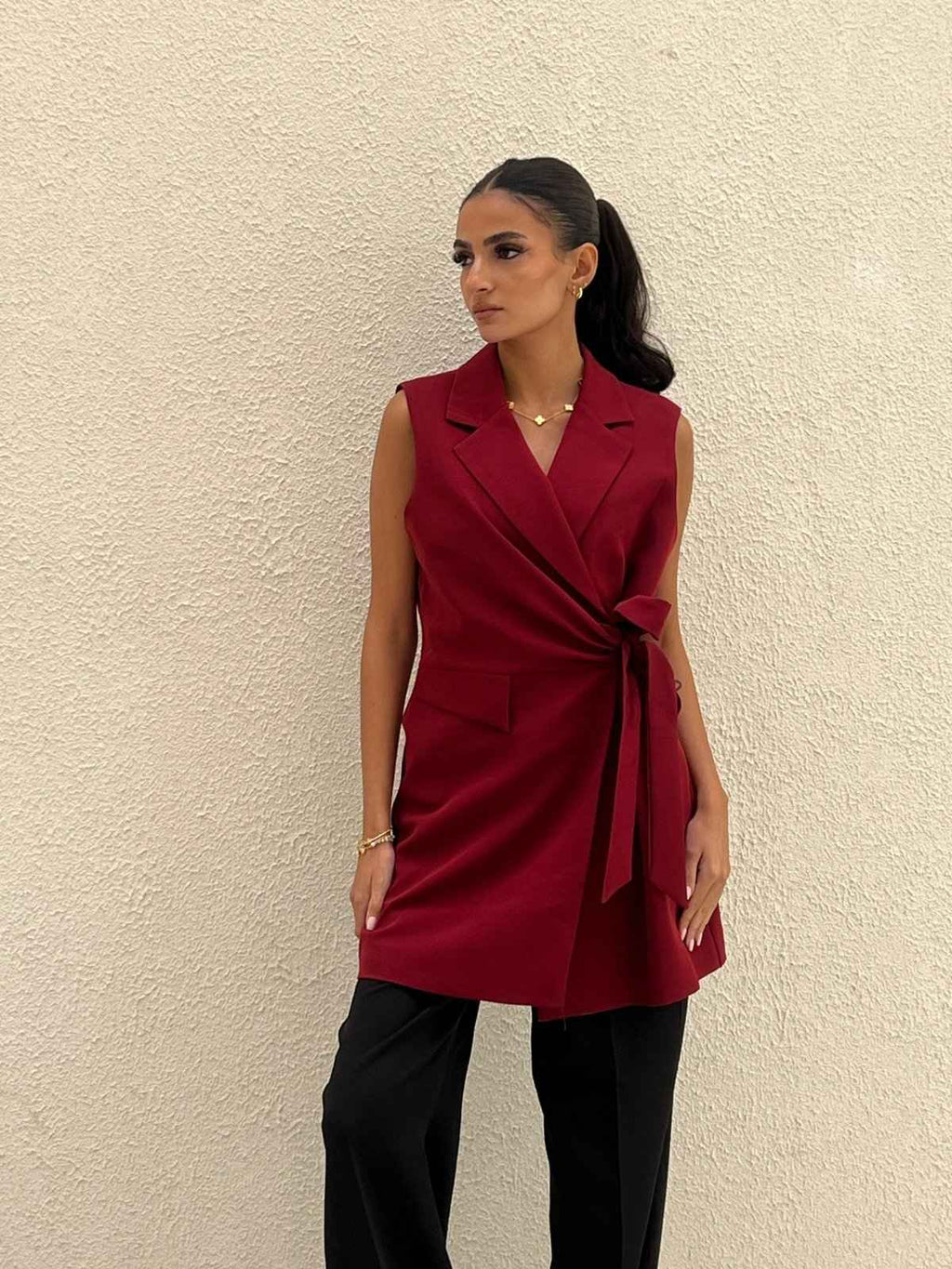SIDE-TIE VEST