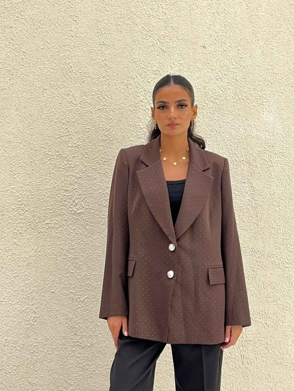 GLITTRED BLAZER