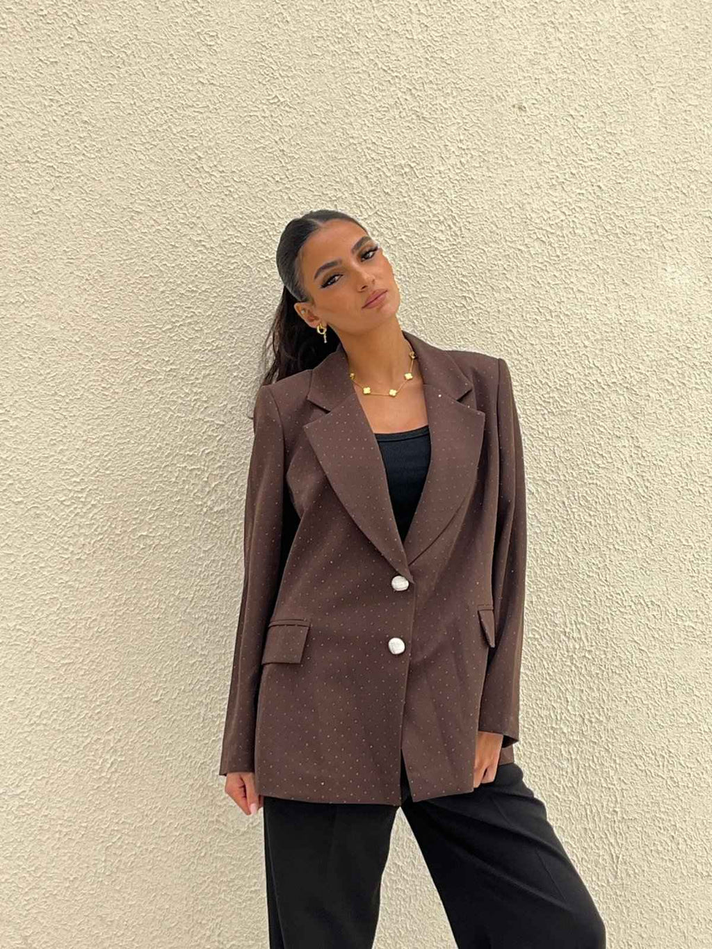GLITTRED BLAZER