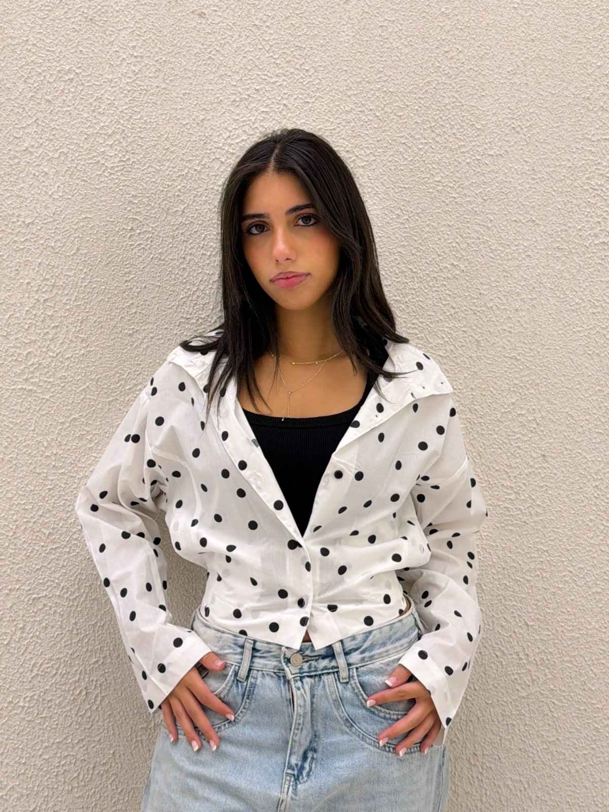 Bolga dots chemise